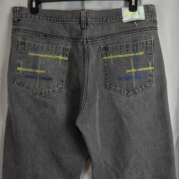 Y2K Relaxed Fit Men's Jeans - Picture 3 of 5